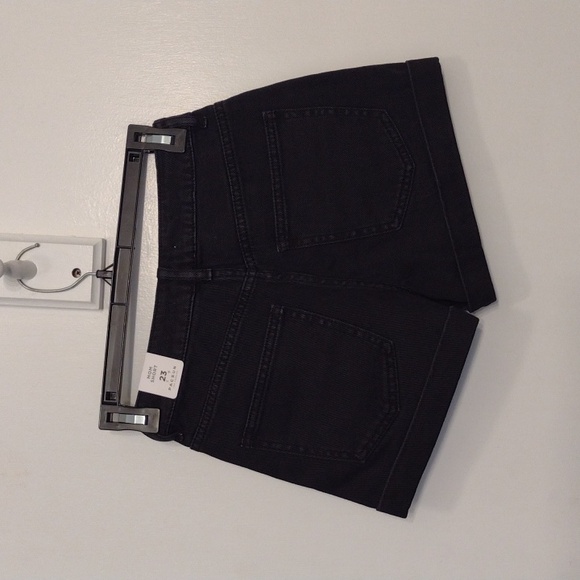 NEW NWT PacSun Mom Shorts Size 23 Black Jean Shorts Size 23 - Picture 4 of 13